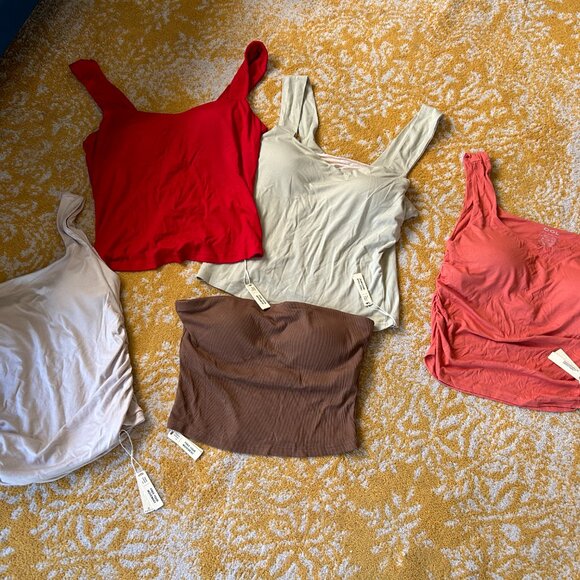 COPY - OGL Plantive Sweetheart Wide Strap Brami Tank NWT Medium - Picture 3 of 4